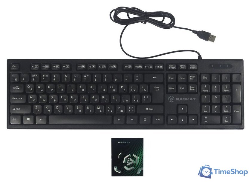 Клавиатура Raskat K005 - Изображение №2 — Интернет-магазин Time-Shop
