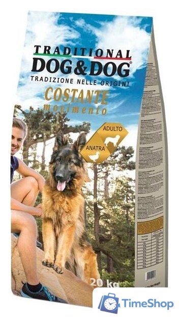 Сухой корм для собак Dog&Dog Adult Traditional Costante Movimento 20 кг - Изображение №1 — Интернет-магазин Time-Shop