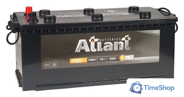 Автомобильный аккумулятор Atlant Black R+ (190 А·ч) - Изображение №1 — Интернет-магазин Time-Shop