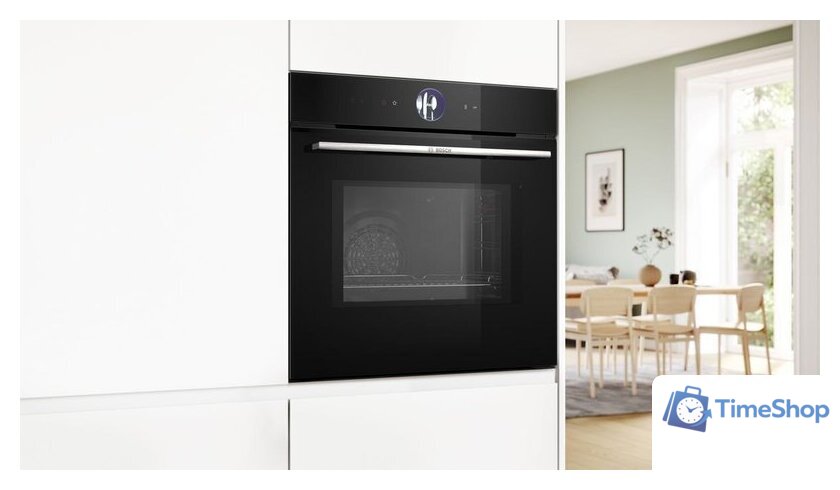 Электрический духовой шкаф Bosch Serie 8 HMG776KB1 - Изображение №5 — Интернет-магазин Time-Shop