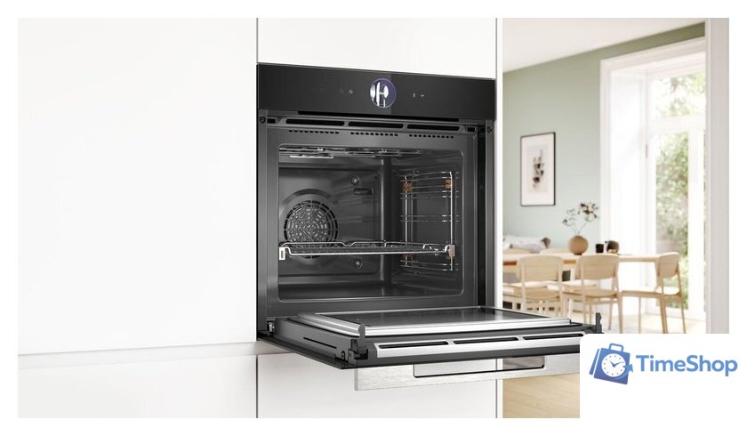Электрический духовой шкаф Bosch Serie 8 HMG776KB1 - Изображение №4 — Интернет-магазин Time-Shop
