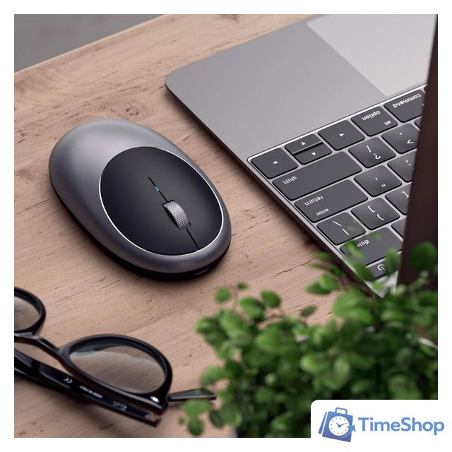 Мышь Satechi M1 (серый космос) - Изображение №5 — Интернет-магазин Time-Shop