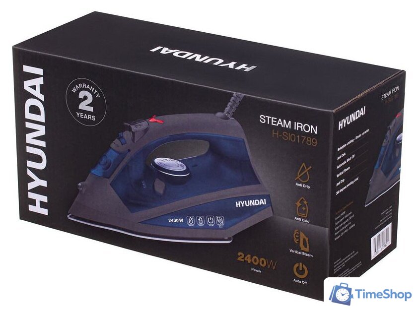 Утюг Hyundai H-SI01789 - Изображение №10 — Интернет-магазин Time-Shop