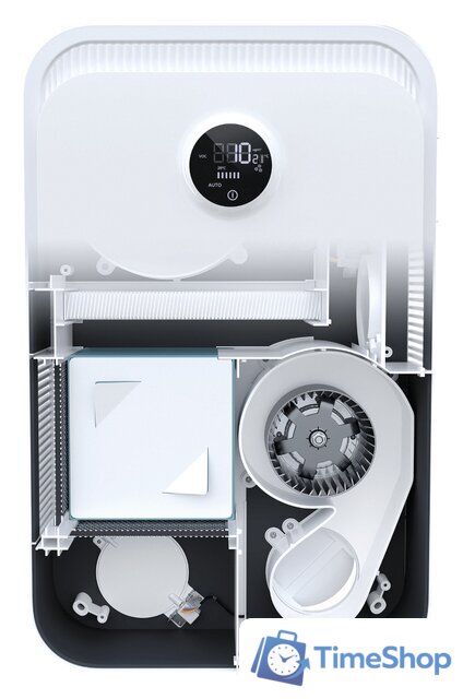 Проветриватель с рекуперацией Funai Fuji ERW-150X.P (Wi-Fi / Pearl White) - Изображение №9 — Интернет-магазин Time-Shop