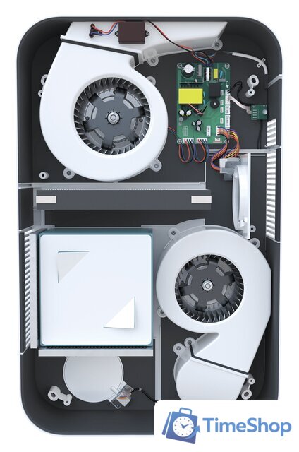 Проветриватель с рекуперацией Funai Fuji ERW-150X.P (Wi-Fi / Pearl White) - Изображение №3 — Интернет-магазин Time-Shop