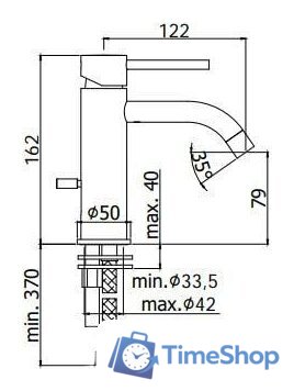Смеситель Paffoni Light LIG071NO - Изображение №2 — Интернет-магазин Time-Shop