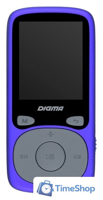 Плеер MP3 Digma B4 8GB (синий) - Изображение №2 — Интернет-магазин Time-Shop