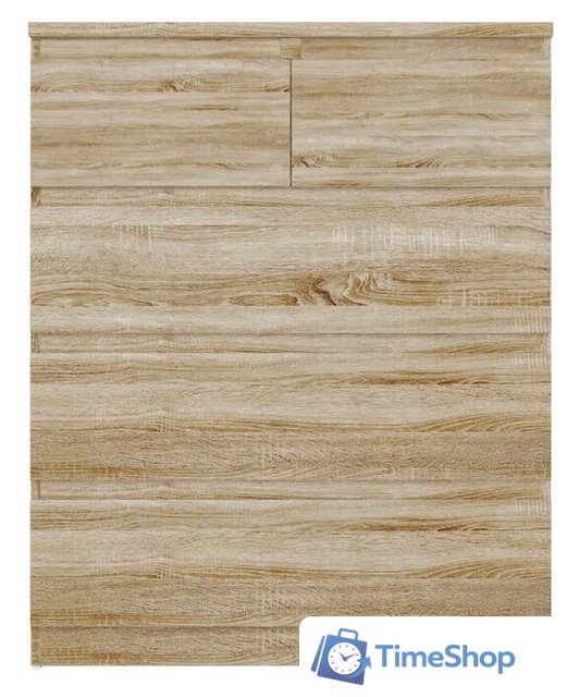 Комод Mio Tesoro Мальта 5 ящиков 80x99 2.05.02.080.3 (дуб сонома) - Изображение №2 — Интернет-магазин Time-Shop