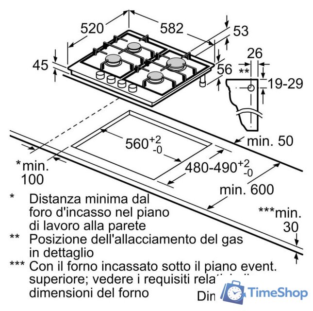 Варочная панель Siemens iQ300 EG6B5PK90 - Изображение №5 — Интернет-магазин Time-Shop