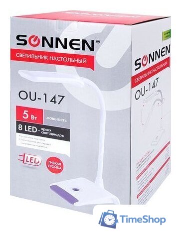 Настольная лампа Sonnen OU-146 236672 - Изображение №6 — Интернет-магазин Time-Shop