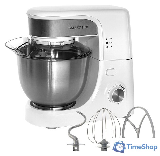 Планетарный миксер Galaxy Line GL2231 (белый) - Изображение №1 — Интернет-магазин Time-Shop