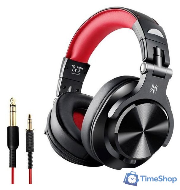 Наушники OneOdio A70 (черный/красный) - Изображение №2 — Интернет-магазин Time-Shop