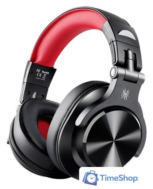 Наушники OneOdio A70 (черный/красный) - Изображение №1 — Интернет-магазин Time-Shop