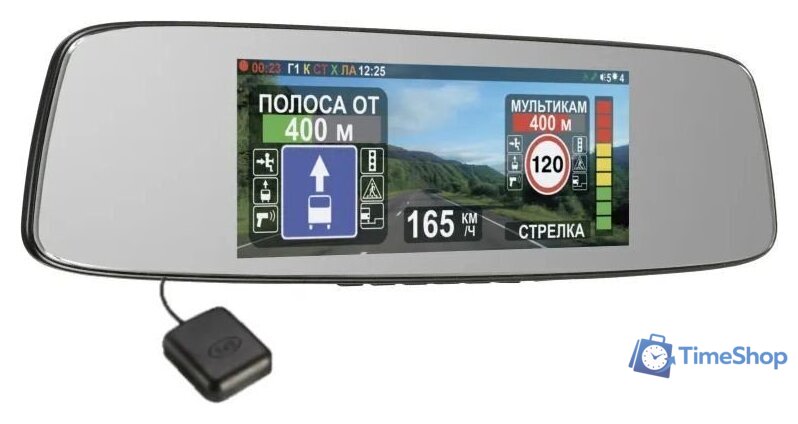 Видеорегистратор для авто Intego VX-800MR с радар-детектором, GPS модулем и картой памяти 32GB - Изображение №6 — Интернет-магазин Time-Shop