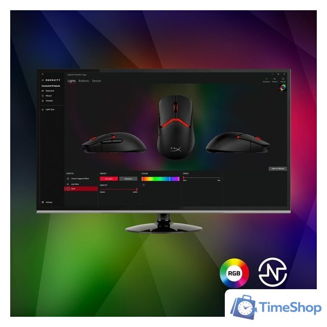 Игровая мышь HyperX Pulsefire Saga - Изображение №11 — Интернет-магазин Time-Shop