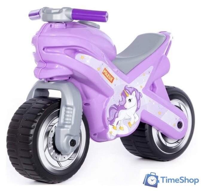 Каталка Полесье Мотоцикл МХ 09187 (сиреневый) - Изображение №1 — Интернет-магазин Time-Shop