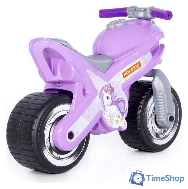 Каталка Полесье Мотоцикл МХ 09187 (сиреневый) - Изображение №4 — Интернет-магазин Time-Shop