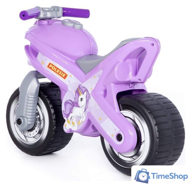 Каталка Полесье Мотоцикл МХ 09187 (сиреневый) - Изображение №3 — Интернет-магазин Time-Shop