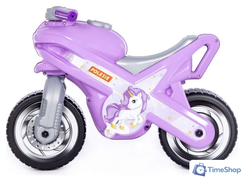 Каталка Полесье Мотоцикл МХ 09187 (сиреневый) - Изображение №2 — Интернет-магазин Time-Shop