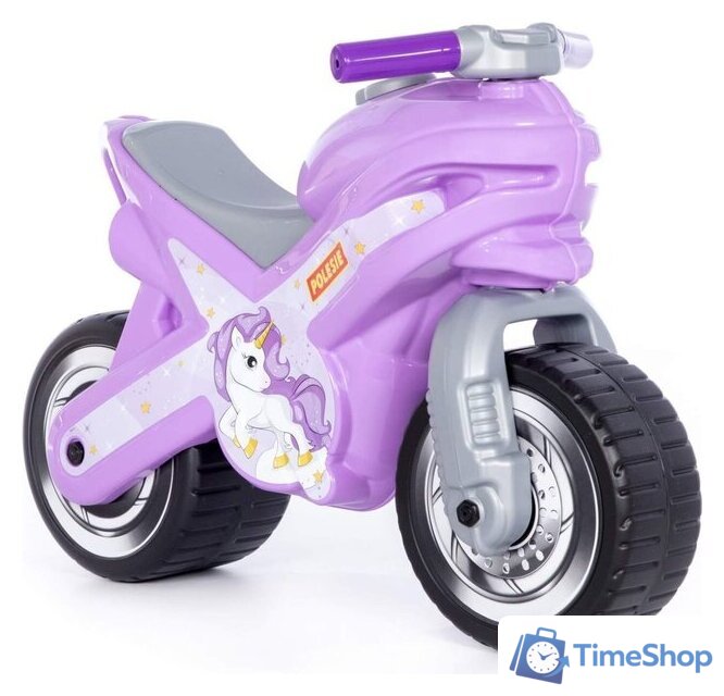 Каталка Полесье Мотоцикл МХ 09187 (сиреневый) - Изображение №6 — Интернет-магазин Time-Shop