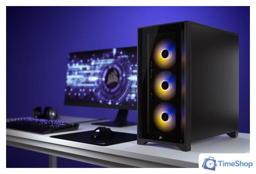 Корпус Corsair iCUE 4000X RGB CC-9011204-WW - Изображение №15 — Интернет-магазин Time-Shop