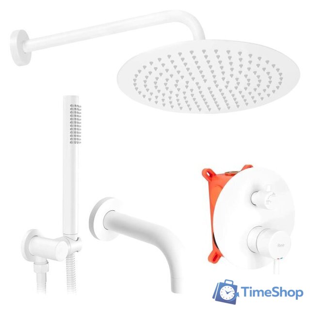 Душевая система  Rea Lungo White REA-P6611 - Изображение №1 — Интернет-магазин Time-Shop