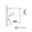Кухонная мойка Blanco Subline 320-U 527160 (мягкий белый) - Изображение №5 — Интернет-магазин Time-Shop