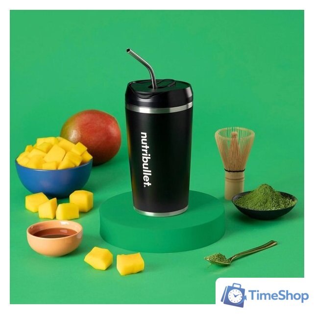 Портативный блендер NutriBullet Flip NBP016B - Изображение №7 — Интернет-магазин Time-Shop
