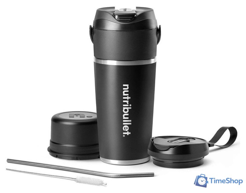 Портативный блендер NutriBullet Flip NBP016B - Изображение №1 — Интернет-магазин Time-Shop
