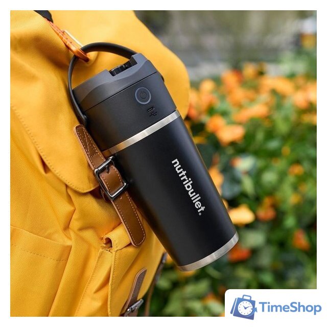 Портативный блендер NutriBullet Flip NBP016B - Изображение №10 — Интернет-магазин Time-Shop