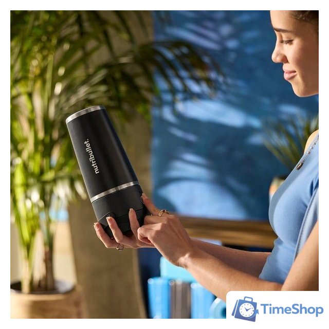 Портативный блендер NutriBullet Flip NBP016B - Изображение №8 — Интернет-магазин Time-Shop