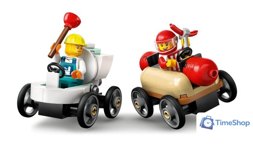 Конструктор LEGO City Без ограничений: трасса с рампами для гоночных авто 60460 - Изображение №6 — Интернет-магазин Time-Shop