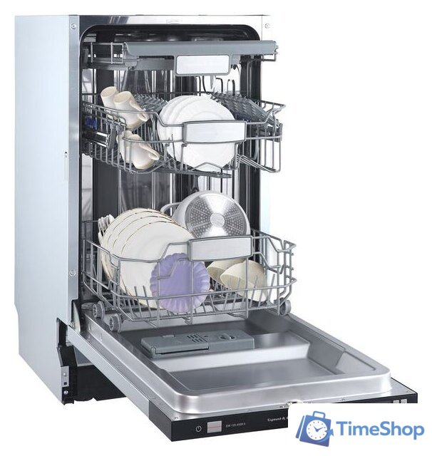 Встраиваемая посудомоечная машина Zigmund & Shtain DW 129.4509 X - Изображение №4 — Интернет-магазин Time-Shop