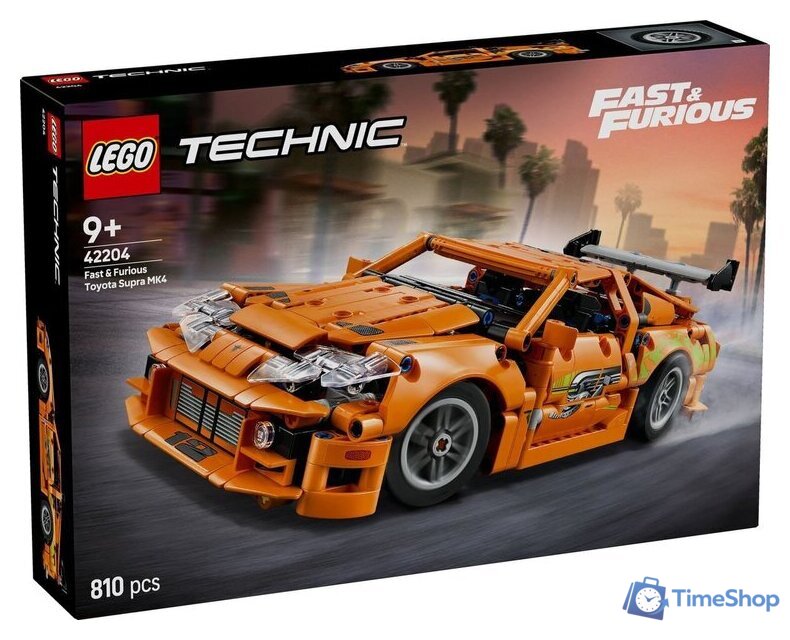 Конструктор LEGO Technic 42204 Форсаж Toyota Supra MK4 - Изображение №1 — Интернет-магазин Time-Shop