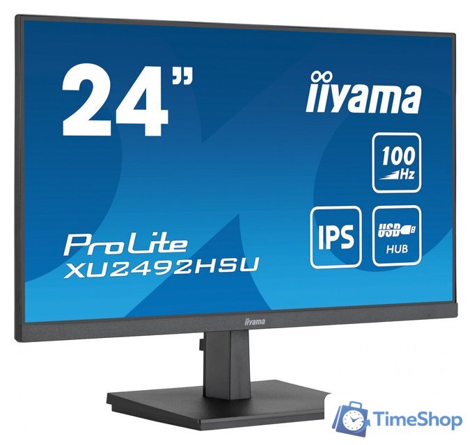 Монитор iiyama ProLite XU2492HSU-B6 - Изображение №2 — Интернет-магазин Time-Shop