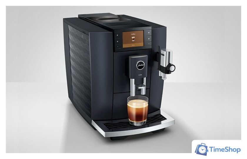 Кофемашина JURA E8 Cosmic Black ED 15749 - Изображение №3 — Интернет-магазин Time-Shop