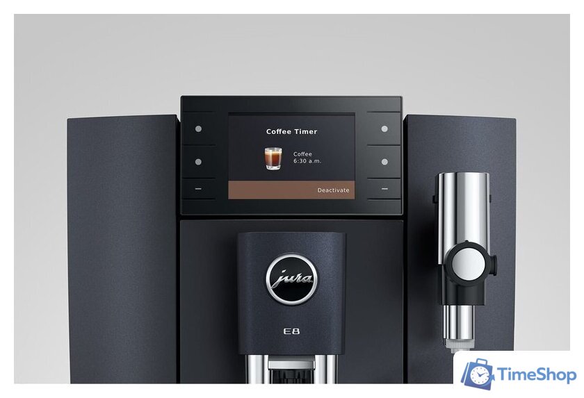 Кофемашина JURA E8 Cosmic Black ED 15749 - Изображение №9 — Интернет-магазин Time-Shop