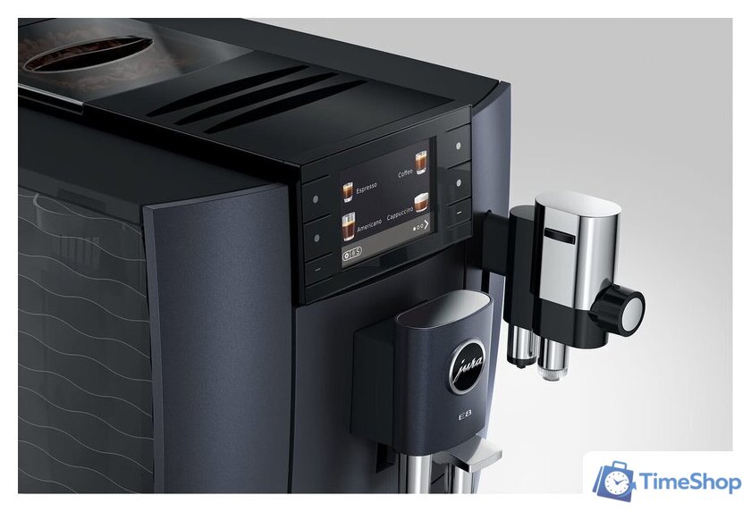 Кофемашина JURA E8 Cosmic Black ED 15749 - Изображение №5 — Интернет-магазин Time-Shop