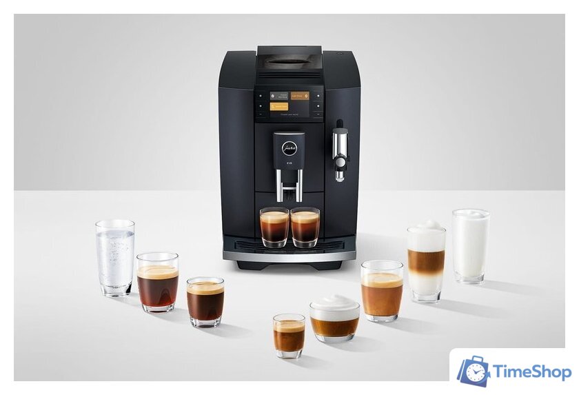 Кофемашина JURA E8 Cosmic Black ED 15749 - Изображение №8 — Интернет-магазин Time-Shop