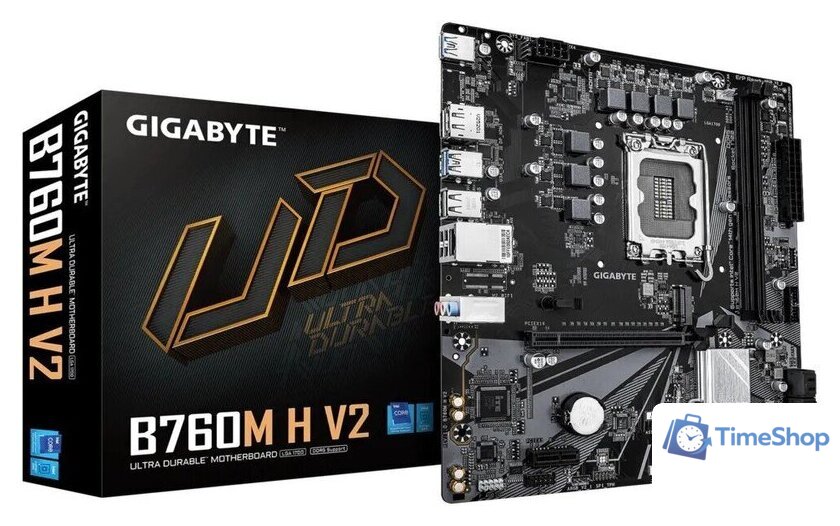 Материнская плата Gigabyte B760M H V2 - Изображение №4 — Интернет-магазин Time-Shop