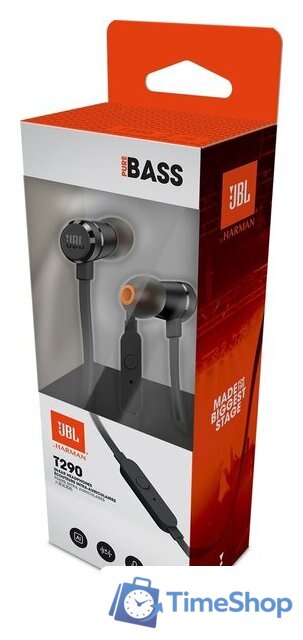 Наушники JBL T290 (черный) - Изображение №5 — Интернет-магазин Time-Shop