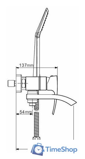 Смеситель Gappo G3207 - Изображение №10 — Интернет-магазин Time-Shop