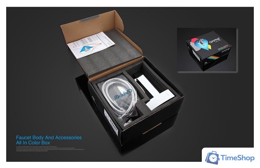 Смеситель Gappo G3207 - Изображение №15 — Интернет-магазин Time-Shop