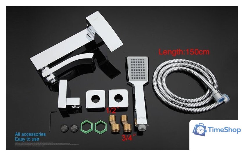 Смеситель Gappo G3207 - Изображение №13 — Интернет-магазин Time-Shop