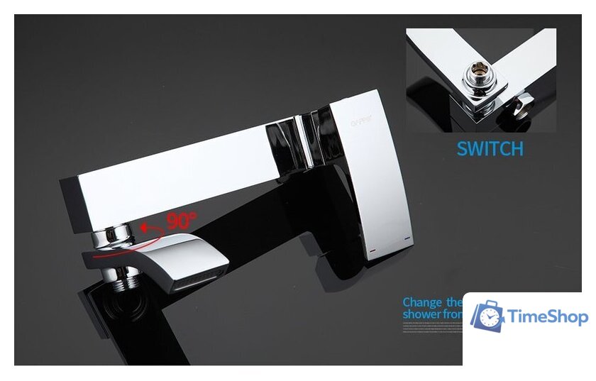 Смеситель Gappo G3207 - Изображение №9 — Интернет-магазин Time-Shop