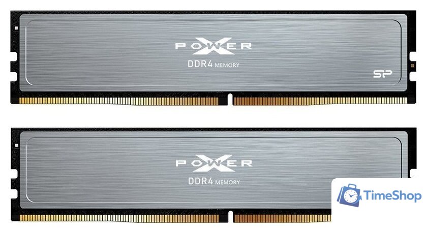 Оперативная память Silicon-Power XPower Pulse 2x16ГБ DDR4 3200 МГц SP032GBLFU320X22 - Изображение №1 — Интернет-магазин Time-Shop