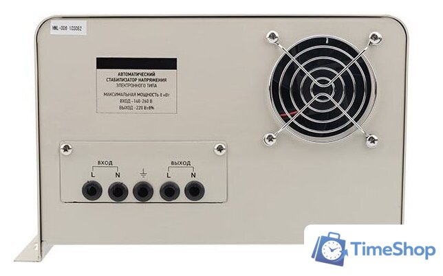 Стабилизатор напряжения Rexant АСНN-10000/1-Ц - Изображение №5 — Интернет-магазин Time-Shop