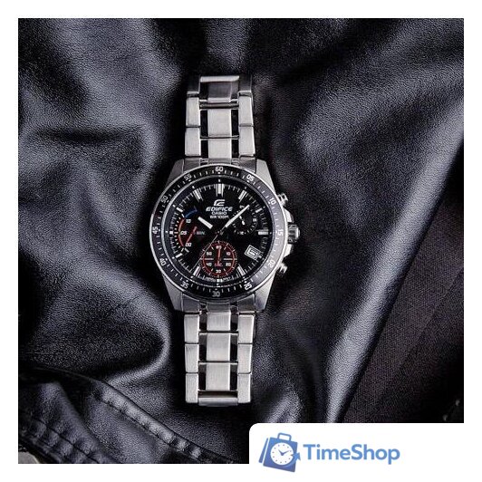 Наручные часы Casio Edifice EFV-540D-1A - Изображение №6 — Интернет-магазин Time-Shop