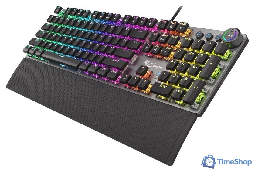 Клавиатура Genesis Thor 401 RGB (нет кириллицы) - Изображение №4 — Интернет-магазин Time-Shop