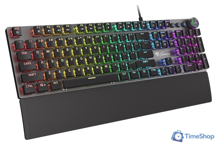 Клавиатура Genesis Thor 401 RGB (нет кириллицы) - Изображение №2 — Интернет-магазин Time-Shop